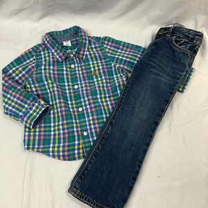 GAP - 2 piece outfit/set. Size 18-24 months